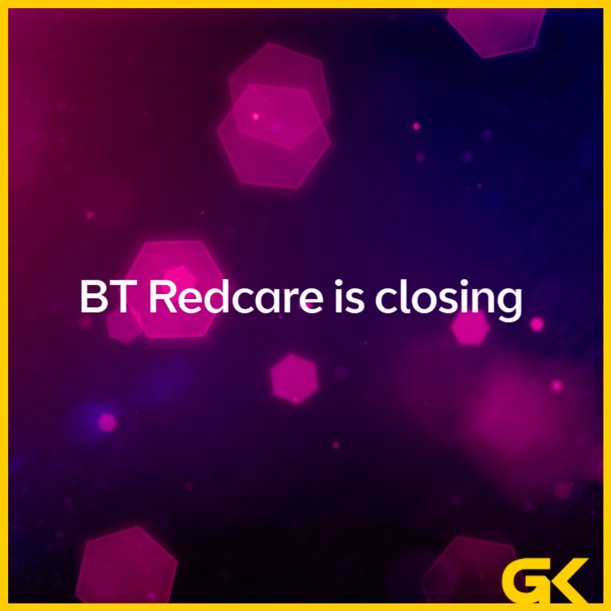 BT RedCare closure
